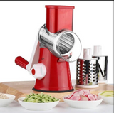 3 in 1 Multifunctional Vegetable Cutter & Slicer-Red