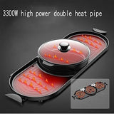 Multifunctional hot pot, electric barbecue grill household electric baking tin