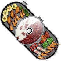 Multifunctional hot pot, electric barbecue grill household electric baking tin