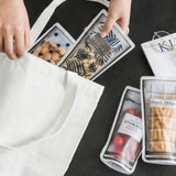 Kit 10 Food Containers with Reusable Zipper