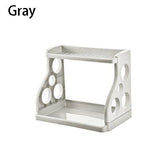 Kitchens Nordic Style Racks Holders Double Shelf Condiment Supplies Storage Rack Bathroom Storage Seasoning Tool Sort Out Holder