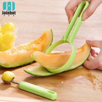 2pcs/set Melon Spoon Fruit Peeler Household Gadget Kitchen Tools peeling Fruit Dig a Spoon Kitchen Accessories