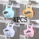 Sink Shelf Soap Sponge Drain Rack Bathroom Holder Kitchen Storage Suction Cup Kitchen Organizer Sink kitchen Accessories Wash