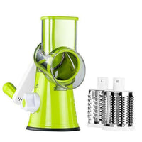 3 in 1 Multifunctional Vegetable Cutter & Slicer-Green