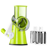 3 in 1 Multifunctional Vegetable Cutter & Slicer-Green